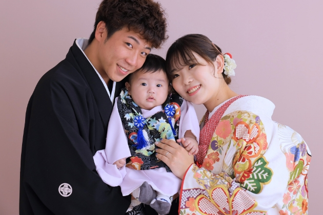 お子さまが可愛く撮影できるスタジオのイメージ