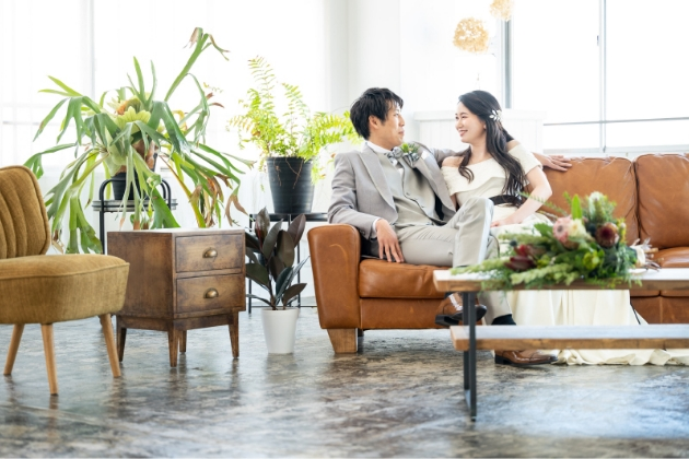 お二人らしい写真になるよう、
選べるポイントをご用意のイメージ